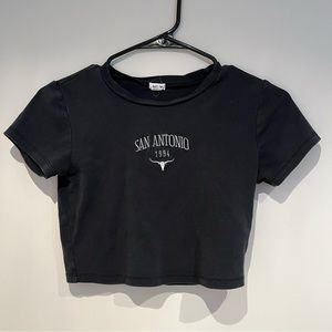 Garage Baby Tee- Black